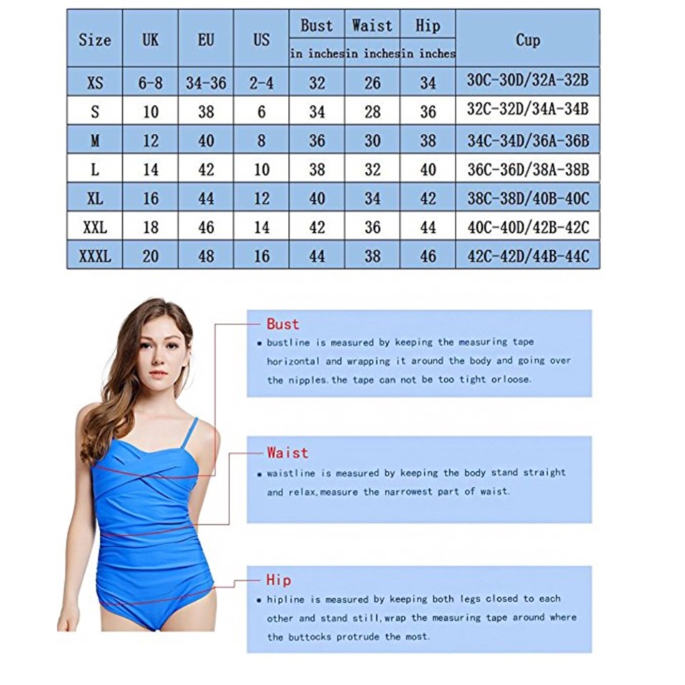 JUST IN - Blue front tie striped bikini - Picture 8 of 8